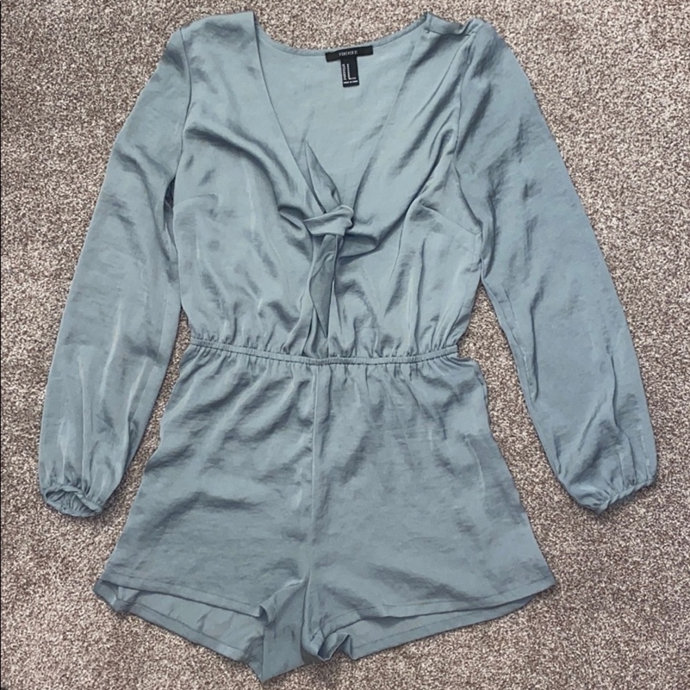 Forever21 Satin Romper